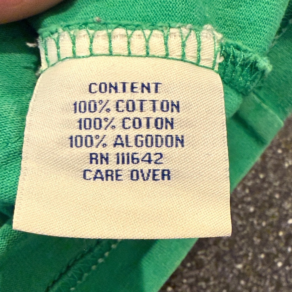 COOGI Green T-shirt with Black Graphic - Picture 4 of 8